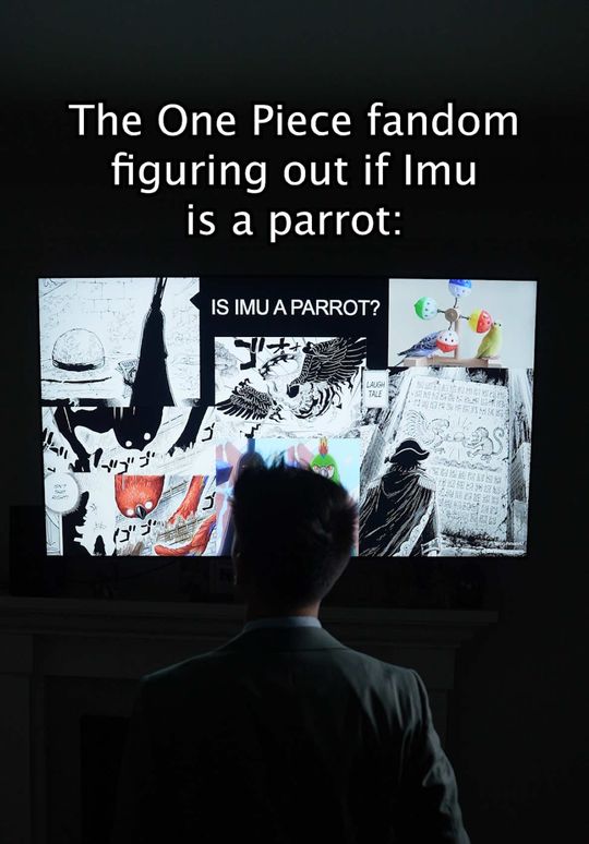 Is Imu a parrot? #anime #onepiece 