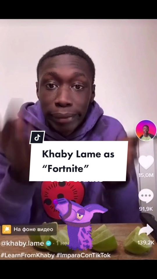 @khaby.lame as FORTNITE! Just WAIT for it! 😱😍 #khabylame #ar