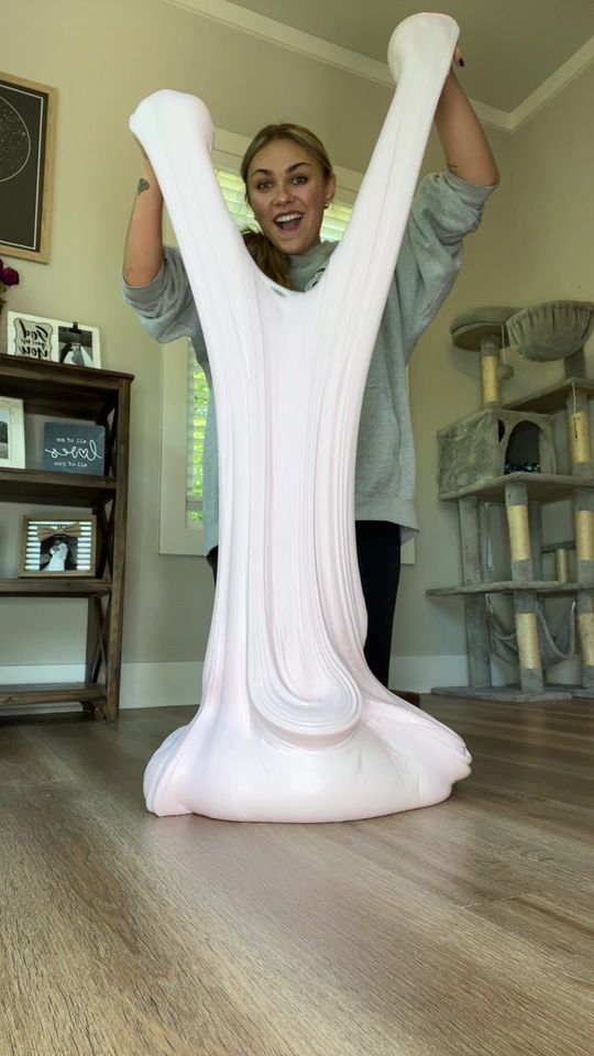 One GALLON of Butter slime !!! 🧈 #diy #slime #butterslime #t