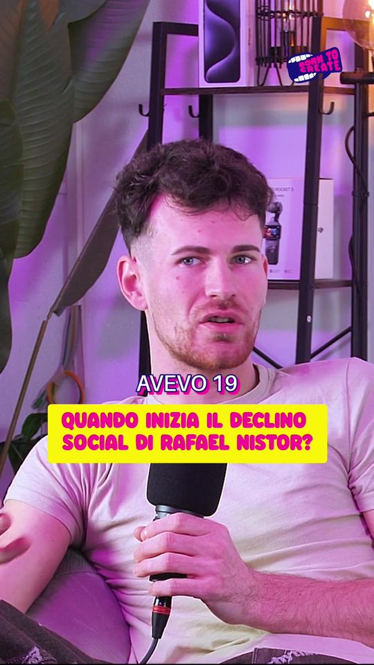 Gli errori di Rafael Nistor nel suo percorso social! Punta