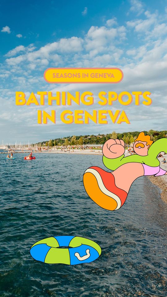 Summer in Geneva is about crystal-clear waters, sunny waterf