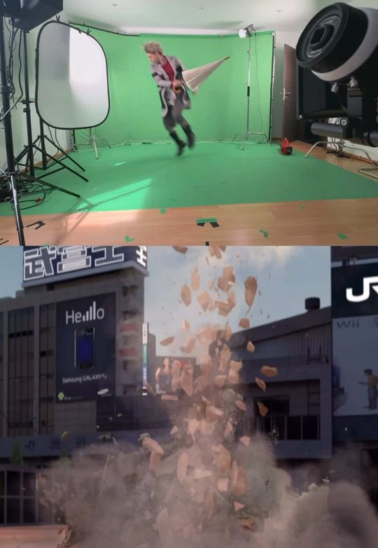 First behind the scenes! You want more like these? #anime #j