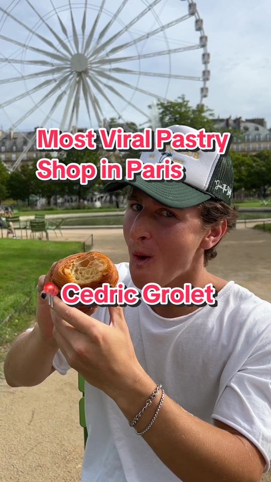 This is the most famous pastry shop in Paris, France  📍Cedri