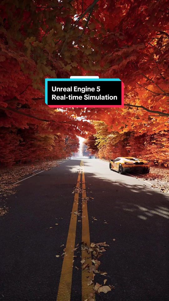 Made in Unreal Engine 5. All in real-time. These trees are f