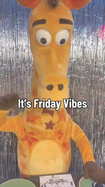Who says a Giraffe can’t DJ? 🦒 🎵 - Do you have your toys ready for thi — @toysrus