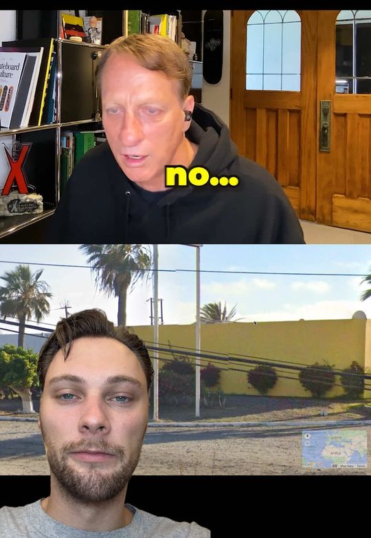 surprising @Tony Hawk