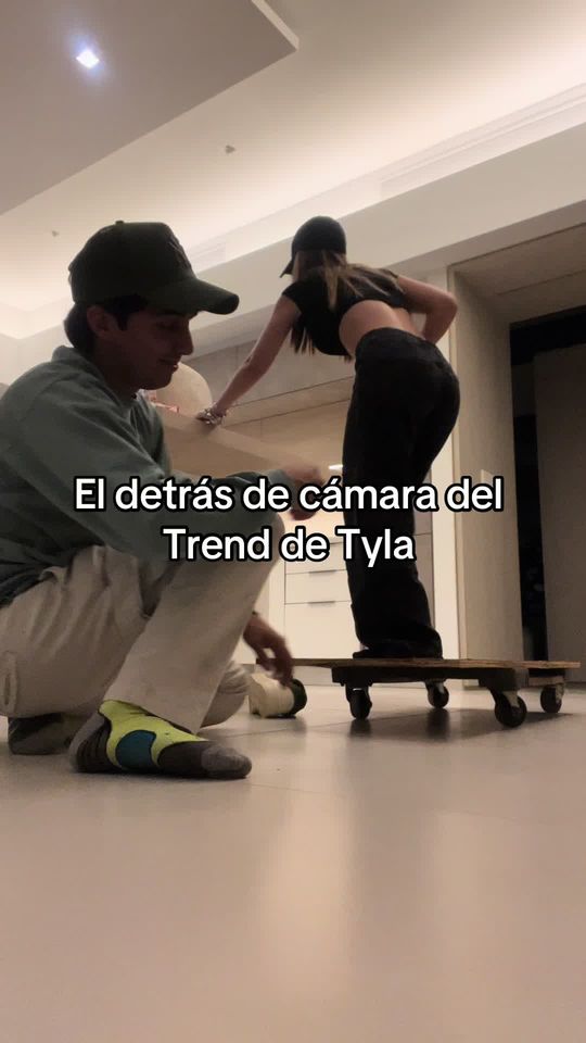 Detrás de cámara del Trend de Tyla @Karen Barrera #behindthe