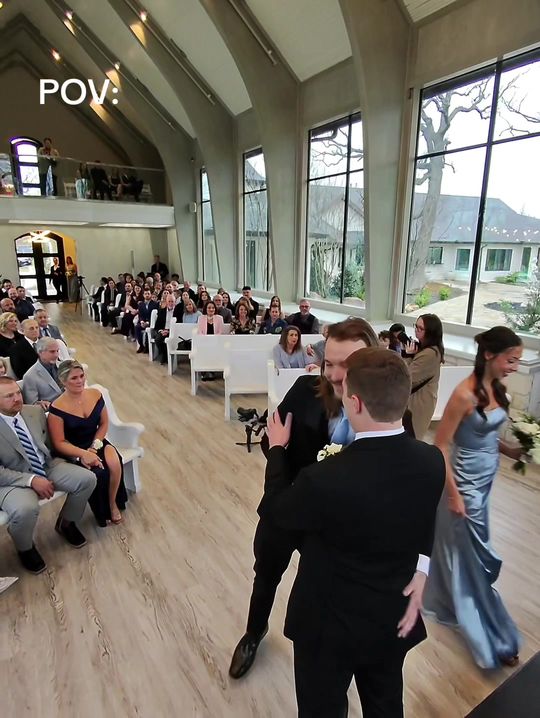 Sometimes you just can't help yourself π€£ #fyp #wedding
