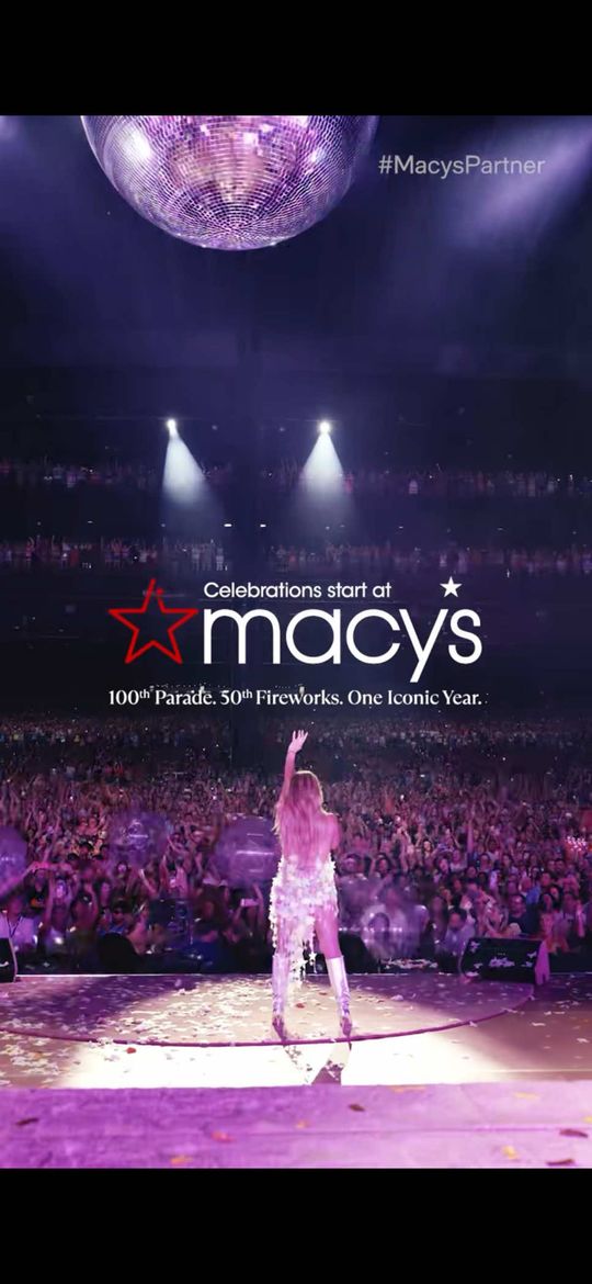 That post show feeling ✨🪩 @Macy’s #MacysCelebrationNights #M