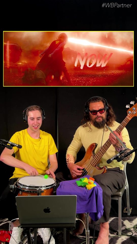 #WBPartner Sound Effects with Jason Momoa! In celebration of