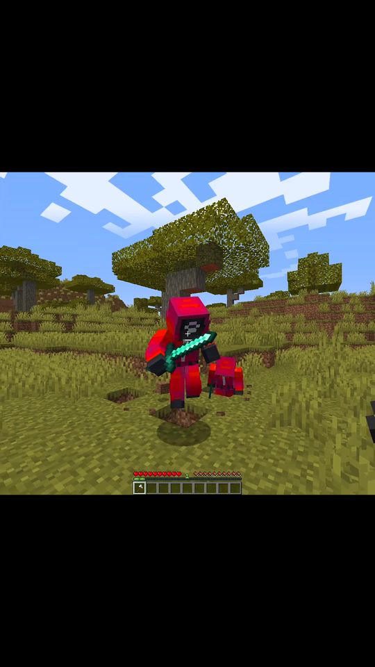Who just saved me? π³ #minecraft #minecraftmemes #squidgame