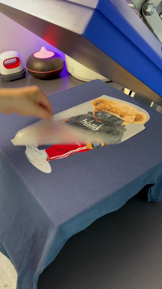 Get the eBook in my Bio to learn how ti print tshirts from h