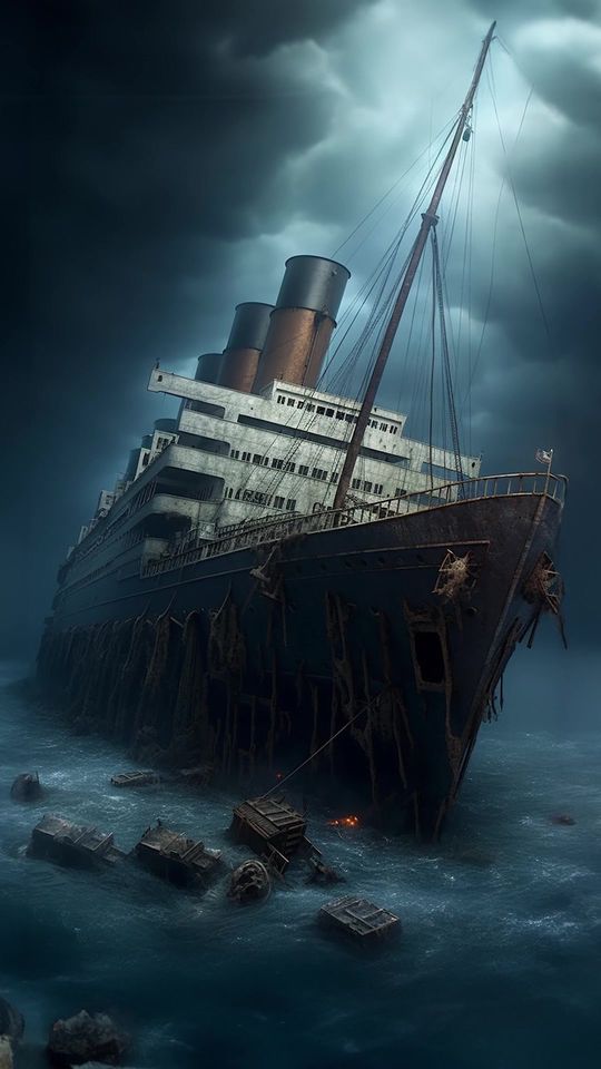 How deep is the Titanic shipwreck? #Research #MarineBiology 