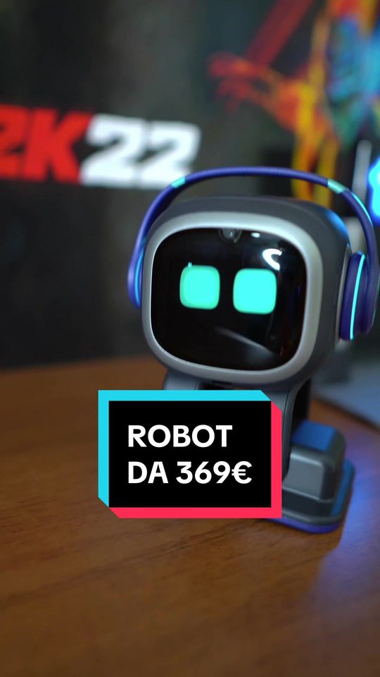 il mio Robot da 369€! 🤖 #robot #emo #chatgpt #tech #ai 