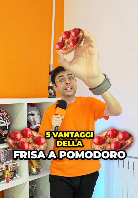 5 vantaggi della Frisa a pomodoro π₯° #frisaapomodoro #manglap