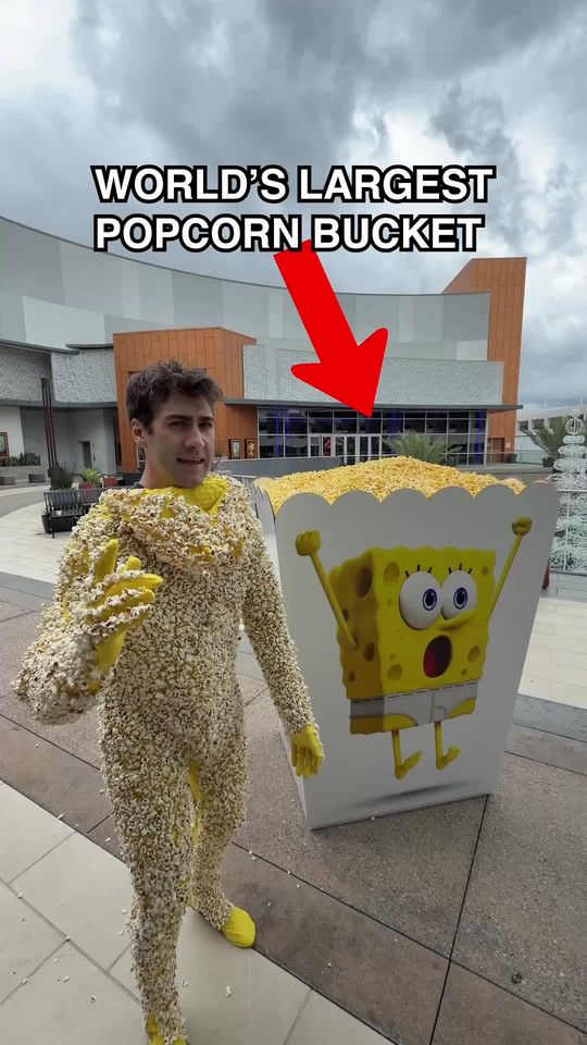 Can you sneak into a movie theater using the world‘s largest