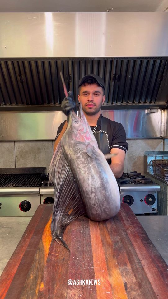 Southern Special:Sail fish with rice🔥🐬#kebab #cooking #grilling #fish  — @ashkan_ws