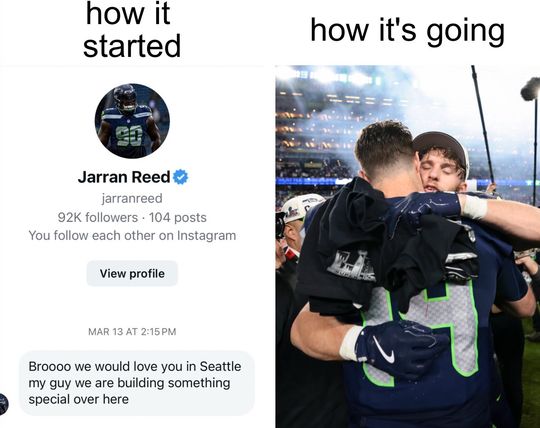 #SuperBowl #NFL #seattleseahawks #jarranreed 