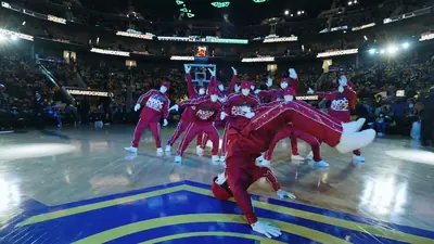 Watch 'til the end 👀😭🤯 | Our NBA FINALS 2022 Halftime 🏀 performance is — @jabbawockeez