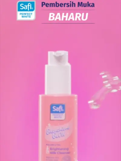 Safi Perfect White Glutathione Glow Brightening Milk Cleanser Glow-rio — @safimalaysia