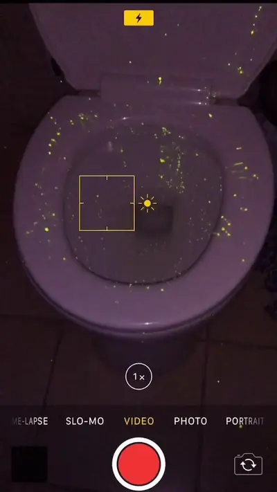 How to make your phone flashlight a “blacklight” 🔦 omg try this and se — @abdullah.pak