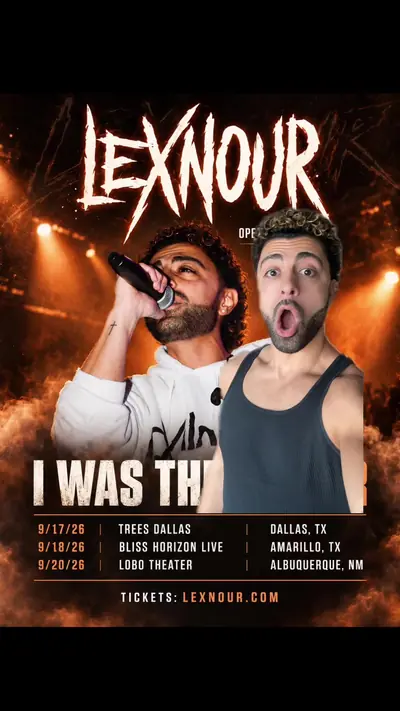 TEXAS! Doing 3 SHOWS NEXT WEEK! They’re free so all you gotta do is sh — @lexnour