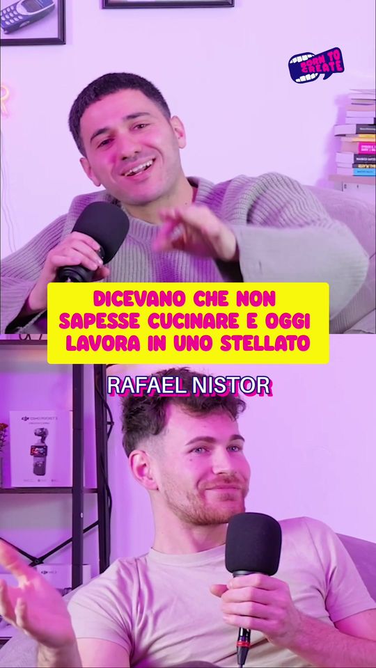 Rafael Nistor, dopo tanta gavetta, oggi lavora in uno stella