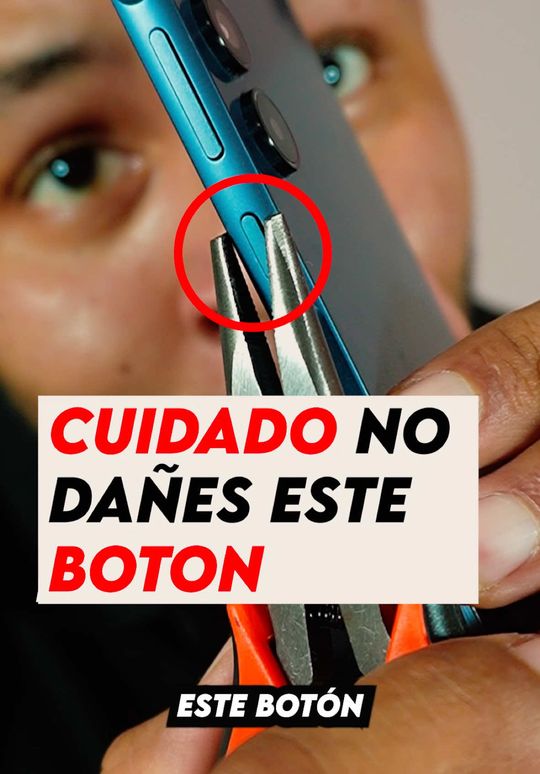 Cuidado puedes dañar este botón #tipsdetecnologia #tecnologi