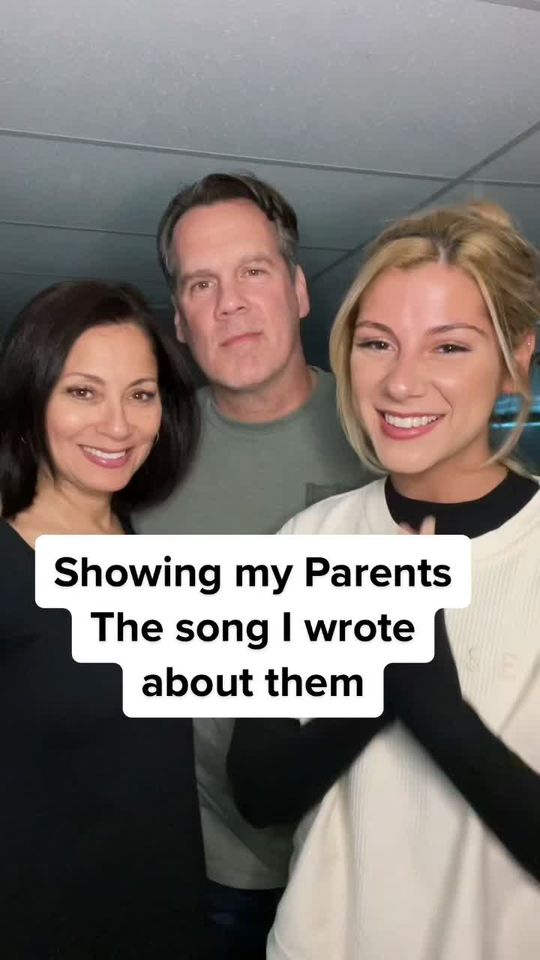 I just released a song about how much my dad loves my mom. I
