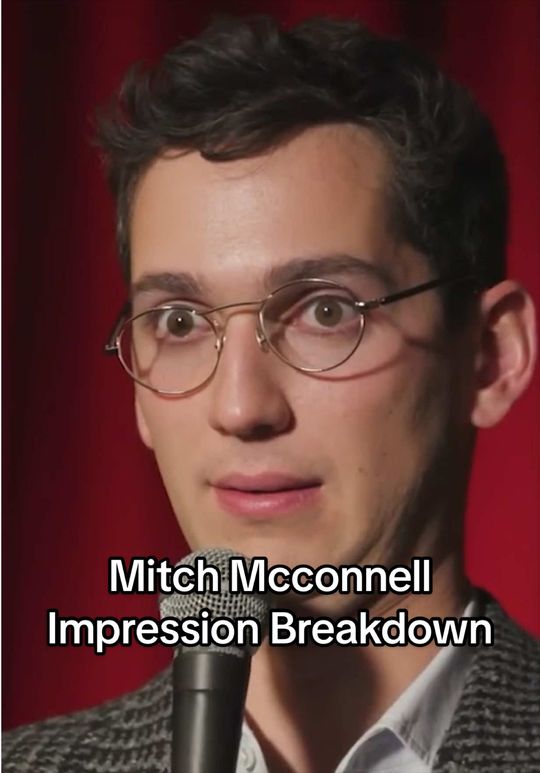 Mitch Mcconnell Impression Breakdown #impressions #comedy #p