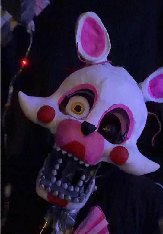 This one was really fun to make! 👀🫣 #diy #makeup #fnaf #fypシ