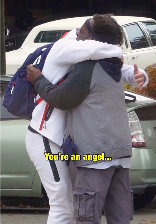 “You are no longer homeless” 🥹❤️ #money #surprise #kindness 