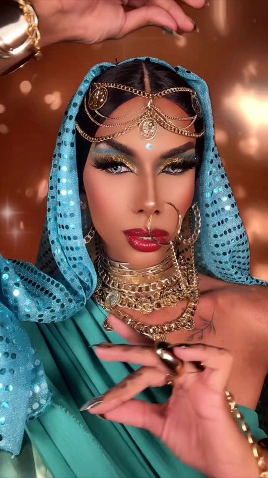 Asoka Makeup 🇮🇳 versão BRASIL 🇧🇷 2!! IG: @Cleytonaraujoof✨ — @cleytonaraujoof