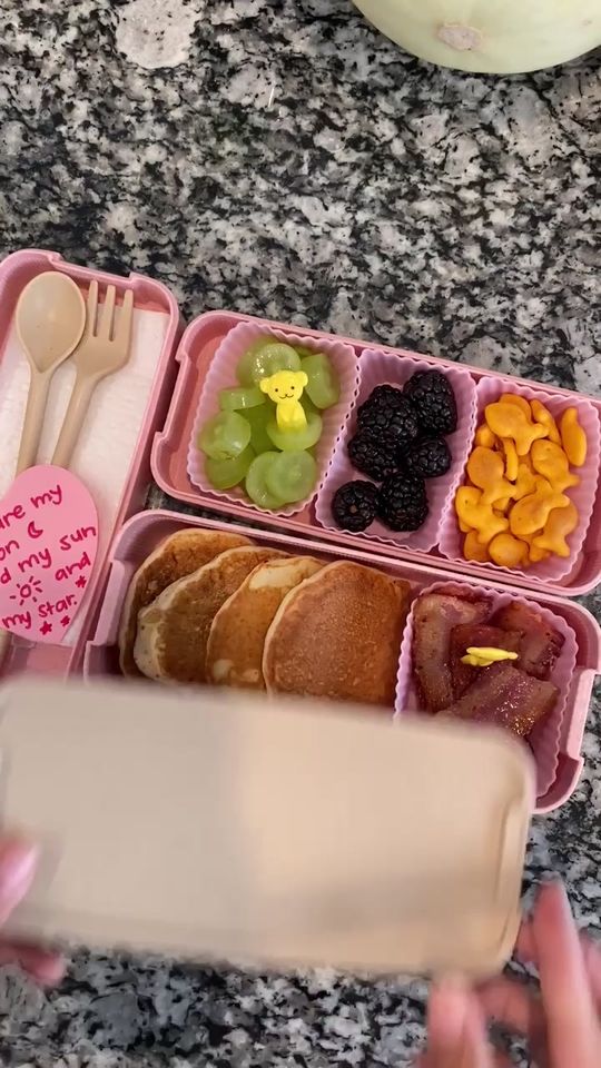Is this brunch? #fyp #Letsmakelunchformykids #lunchboxideas