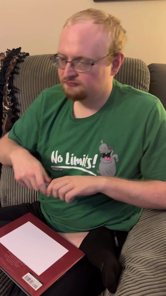 Trent loves pepperoni! #autism #artist #nationalpizzaday 