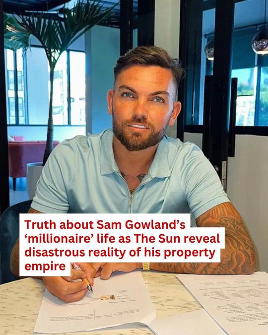 Just a couple of years ago, Geordie Shore's Sam Gowland was