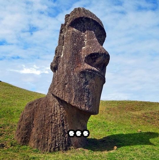 #fyp #moai #mystery #? #fyp 