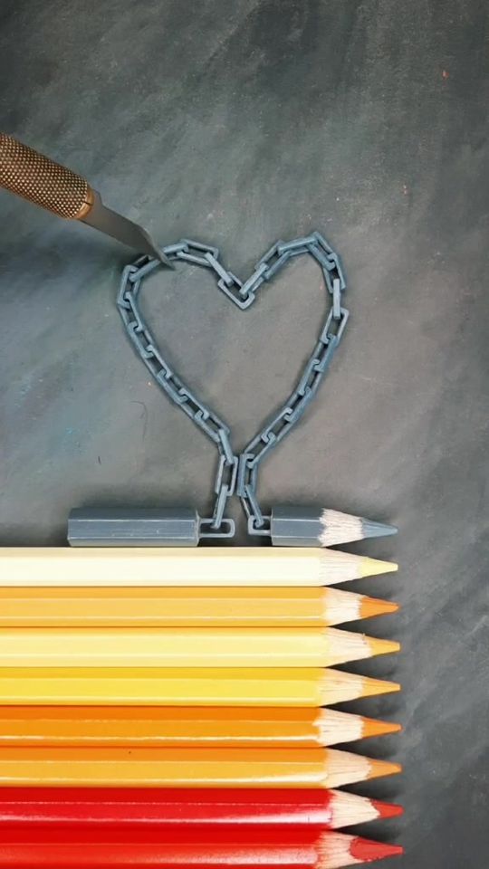 @transformationofpencils — TikTok clip, Feb 2
