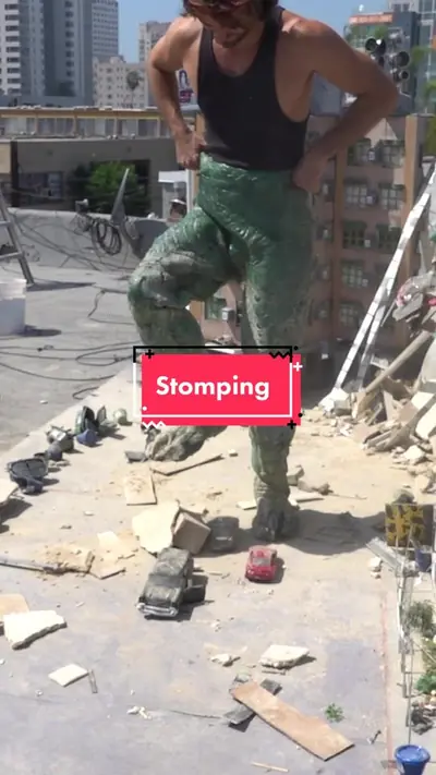 #Kaiju #giantjeffleroy #giantessattackvsmechafembot #filmmaking #madne — @jkhollywood