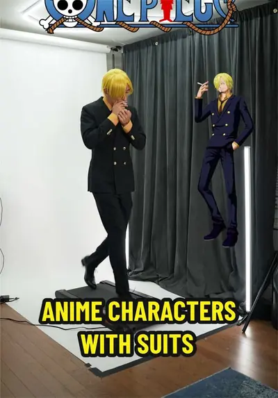 Anime characters with ✨suits✨ #anime #jujutsukaisen #onepiece #chainsa — @itskingchris