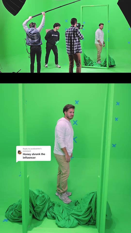 Replying to @austinatale Heres how we shrunk @Caleb Natale f