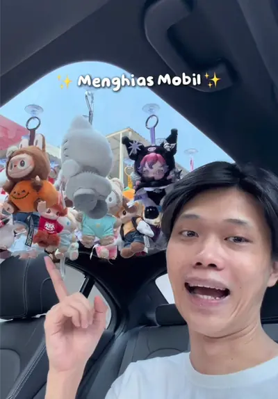 lucu jugaa kalo digantung semua di mobil 🥰 — @bobacott